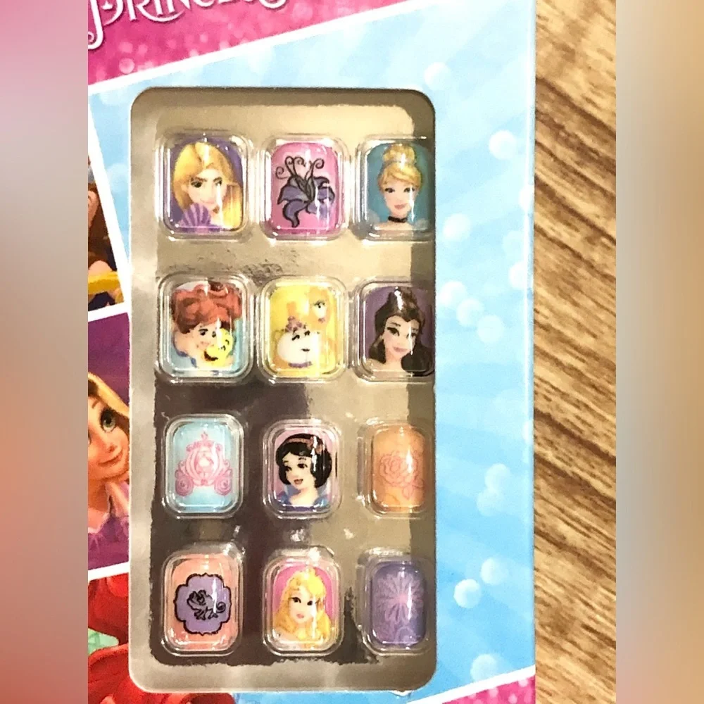 2pack Rainbow dreams little girl press on‎ nail extensions new